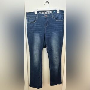 Hydraulic women’s denim pants